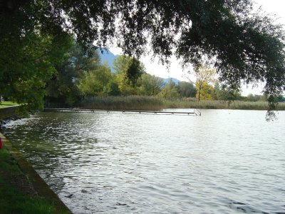 Bord du lac Léman, aux Grangettes