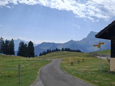 Arrivée à l'alpage de Savolaire