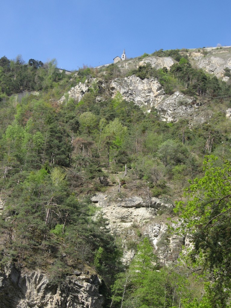 De Bramois à Euseigne par la gorge de la Borgne