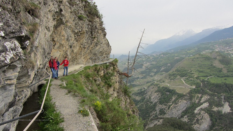 Tour du bisse de Lens