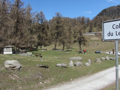 le col du Lein offre une situation incomparable