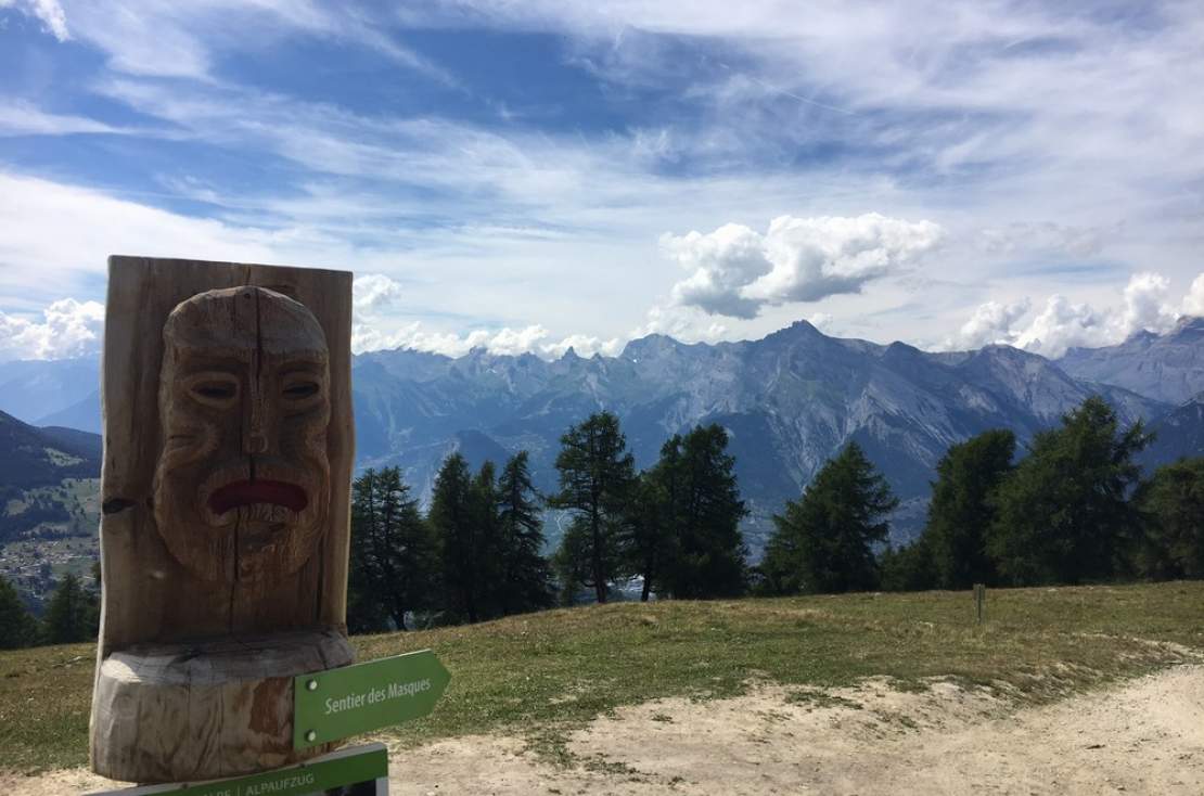 Sentier des masques