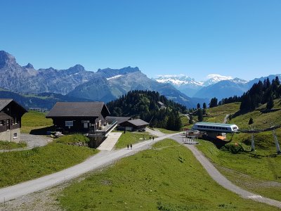 Vue depuis le col de Bretaye