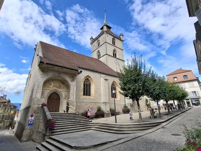 La collégiale Saint-Laurent d'Estavayer-le-Lac