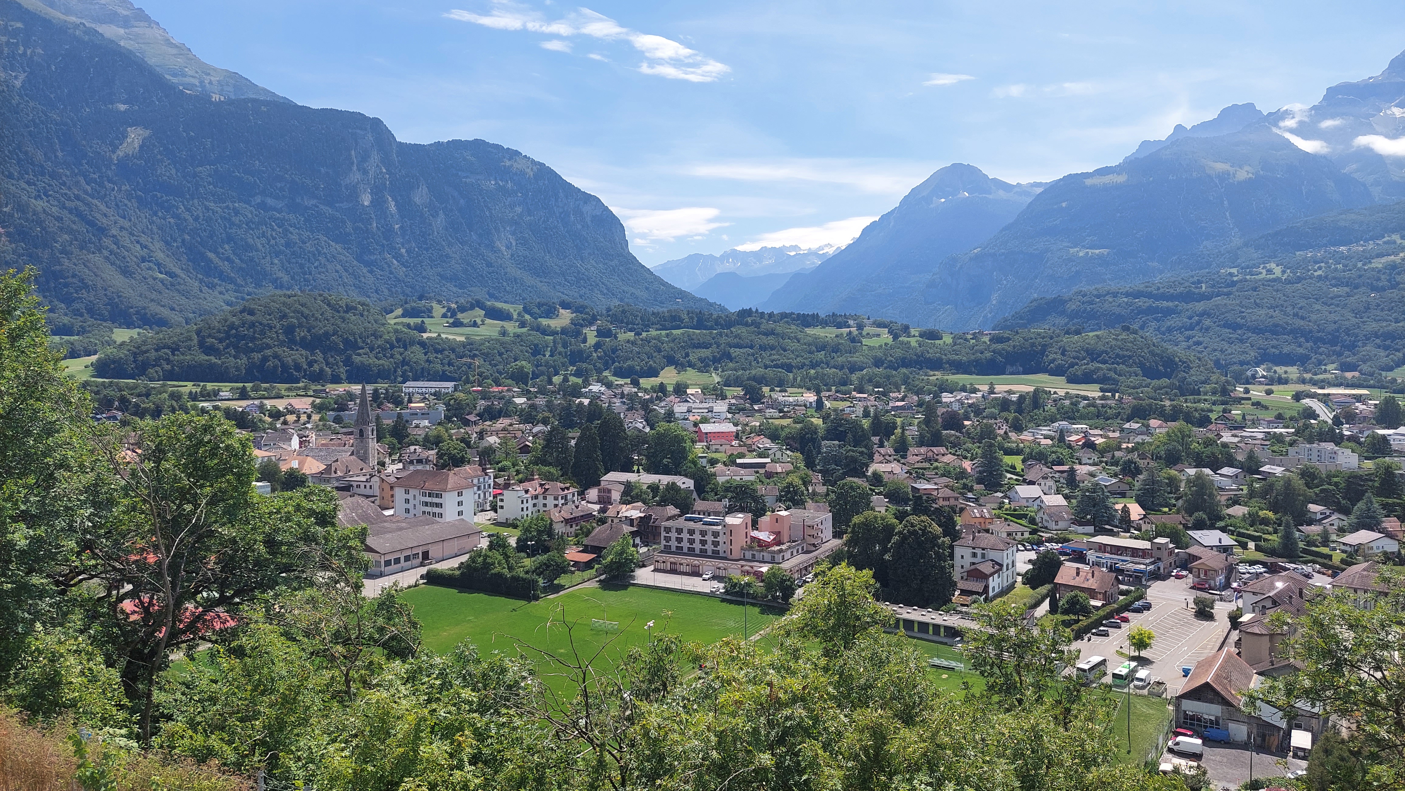 Balade des fontaines à Bex
